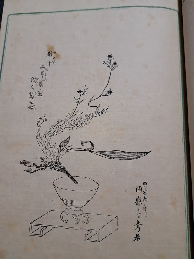 大正六年『生花古流百巻 』上下巻 松山堂書店 松公齋理伯 藤井利八