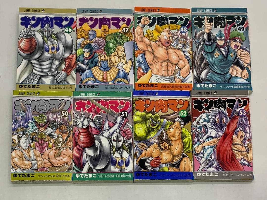 中古 ゆでたまご キン肉マン 38-77巻セット