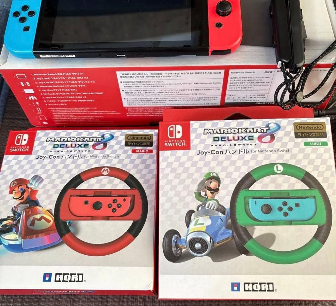 Nintendo Switch ニンテンドースイッチ本体 Joy-Conハンドル