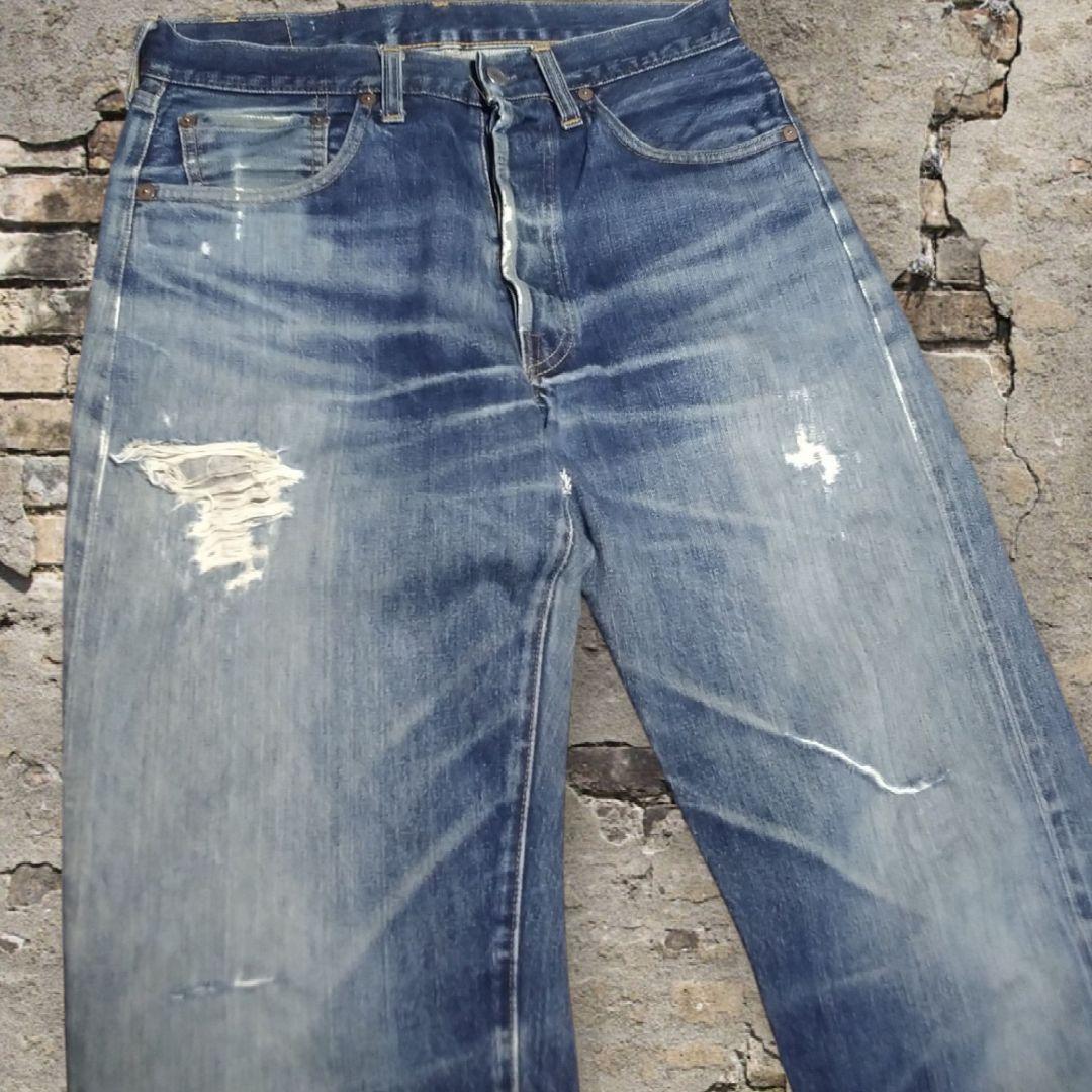a*4様 Levi's501XX BIGE 赤耳 ボタン裏555 W32 L36