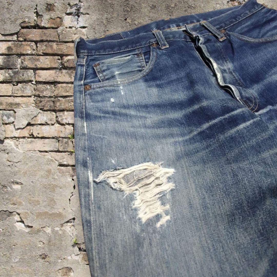 a*4様 Levi's501XX BIGE 赤耳 ボタン裏555 W32 L36