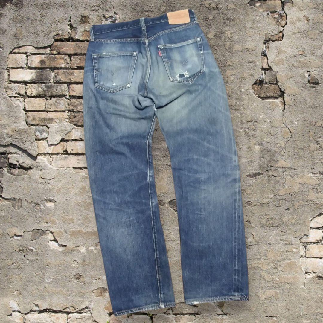 a*4様 Levi's501XX BIGE 赤耳 ボタン裏555 W32 L36