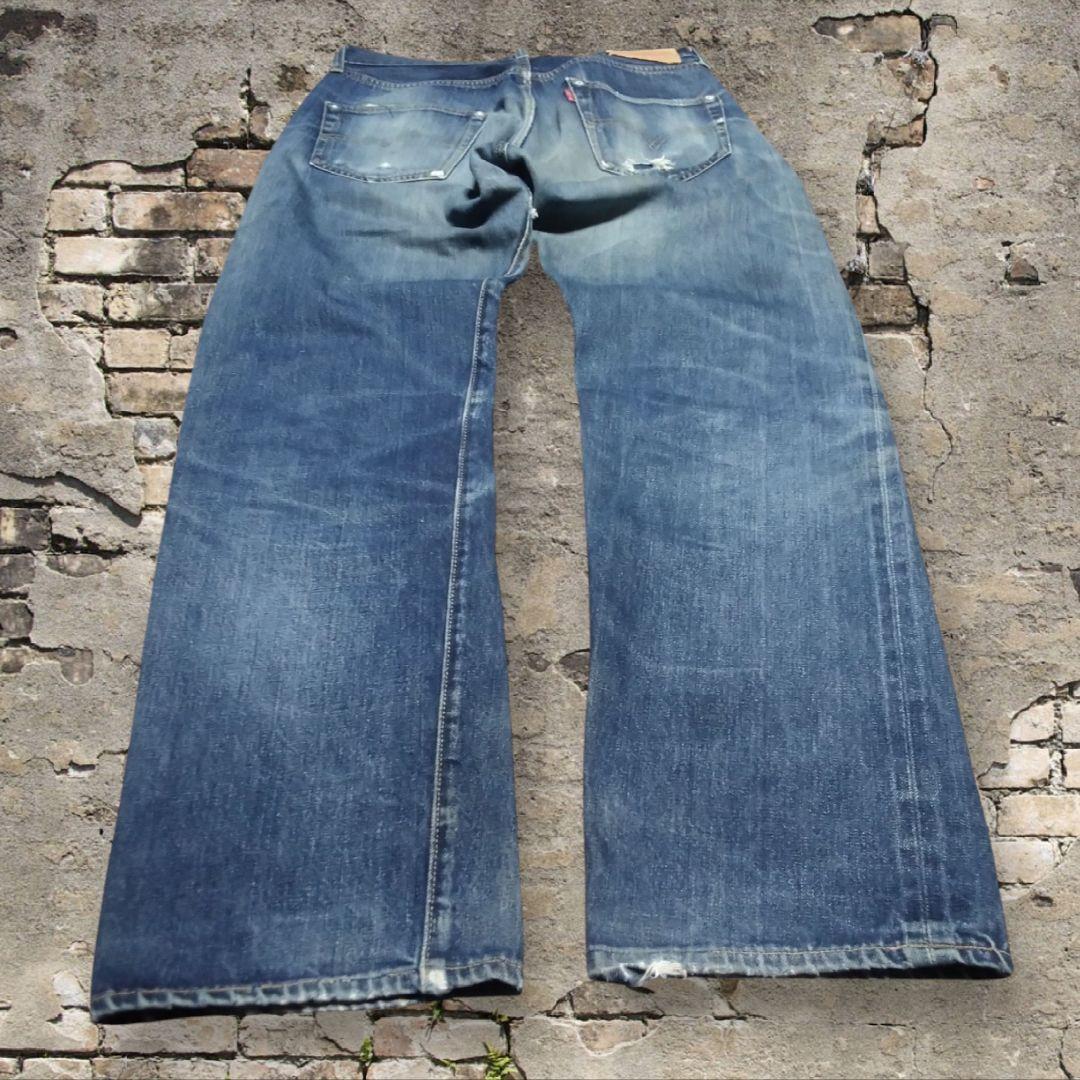 a*4様 Levi's501XX BIGE 赤耳 ボタン裏555 W32 L36