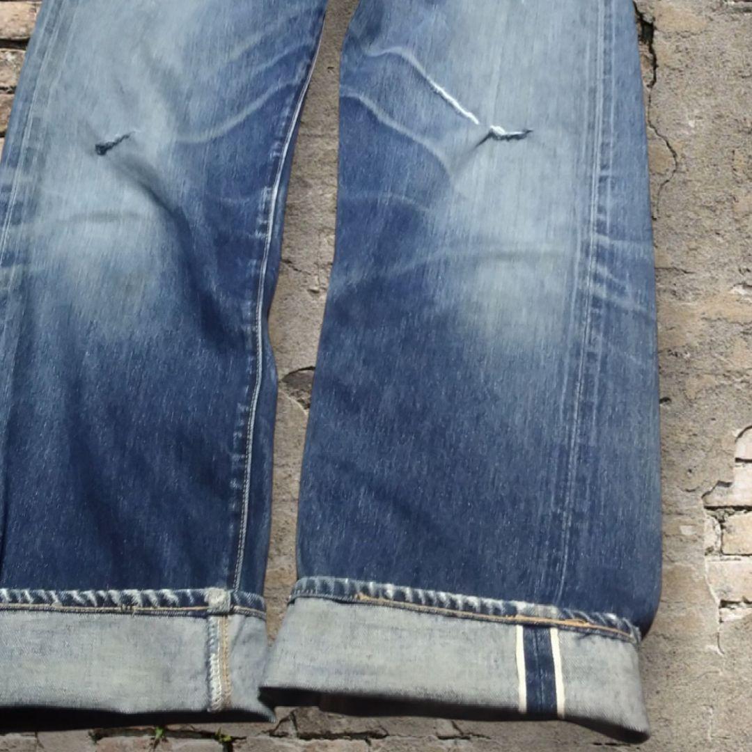 a*4様 Levi's501XX BIGE 赤耳 ボタン裏555 W32 L36