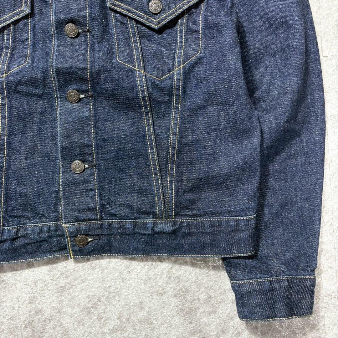 美品 リーバイス 557 デニムジャケット 濃紺 40 Gジャン 希少 香港製