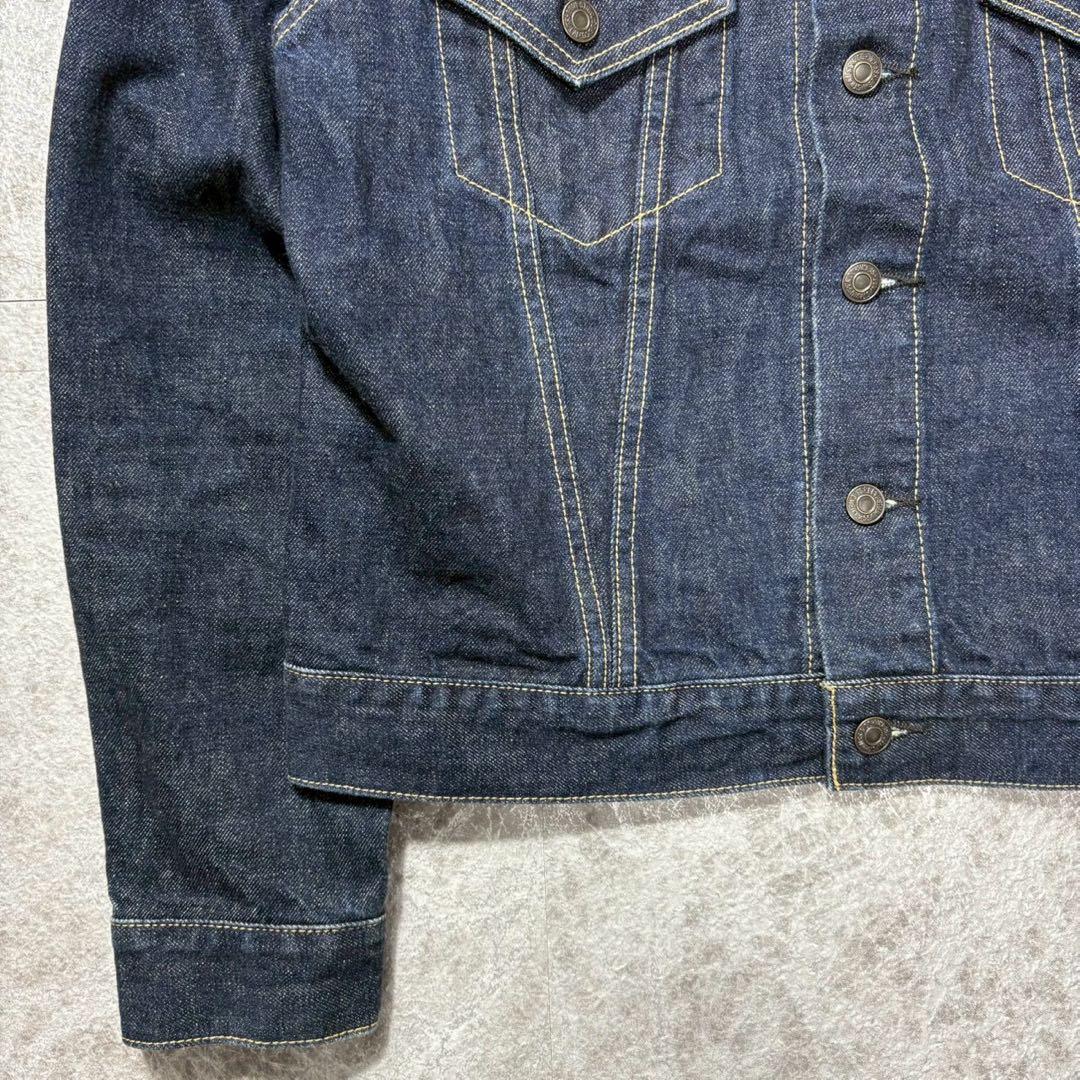 美品 リーバイス 557 デニムジャケット 濃紺 40 Gジャン 希少 香港製