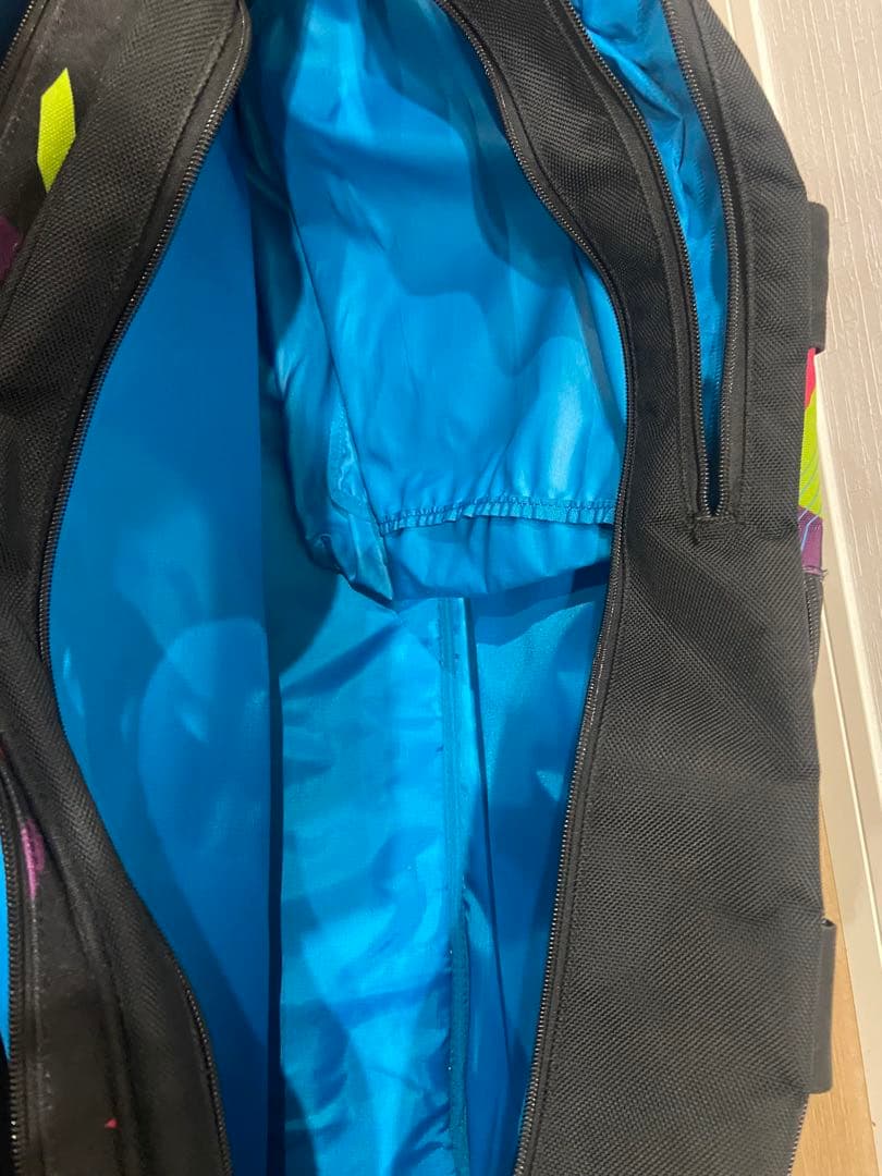 YONEX トーナメントバッグ 幾何学模様