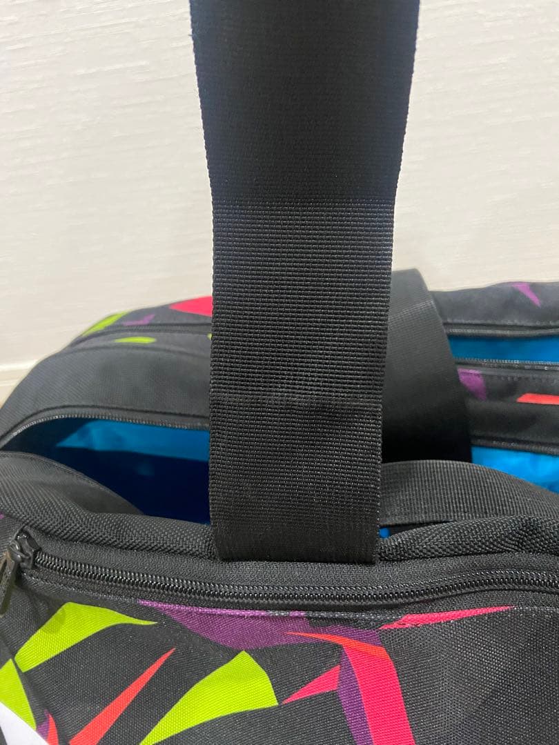 YONEX トーナメントバッグ 幾何学模様