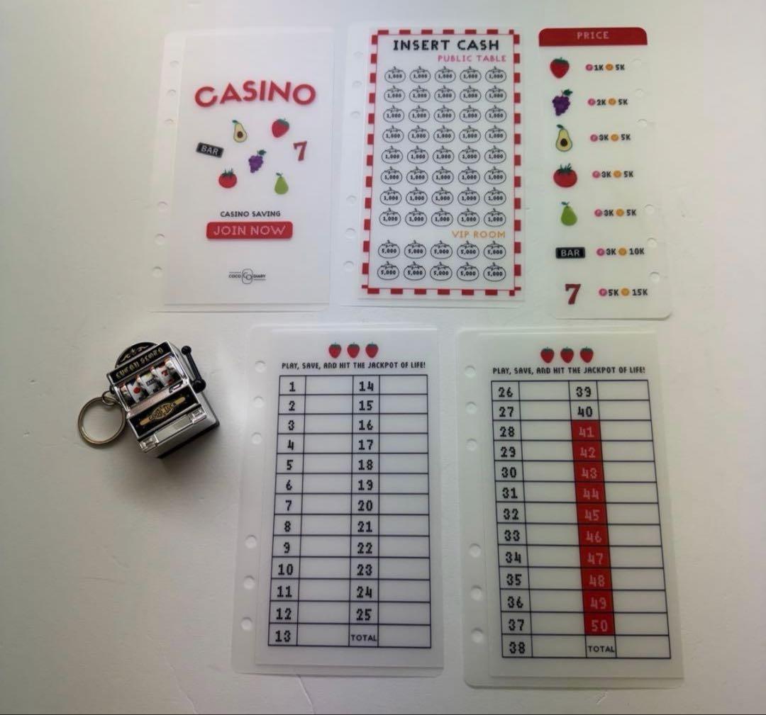casino リフィル　韓国 saving貯金