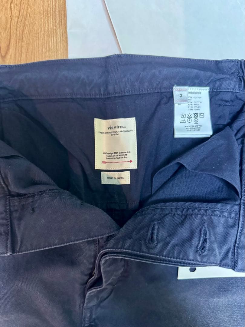 visvim CARROL CHINO PANTS DMGD 2 新品未使用