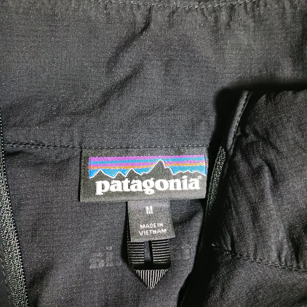 patagonia　エアシェッドプルオーバー　美品　M メンズ　ブラック 黒