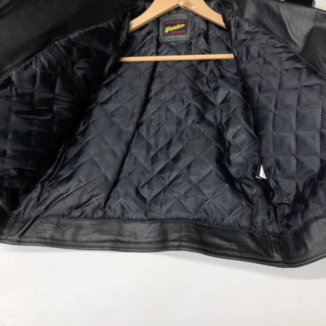 フリーダムレザー 革ジャン メンズ ダブルライダースレザージャケット