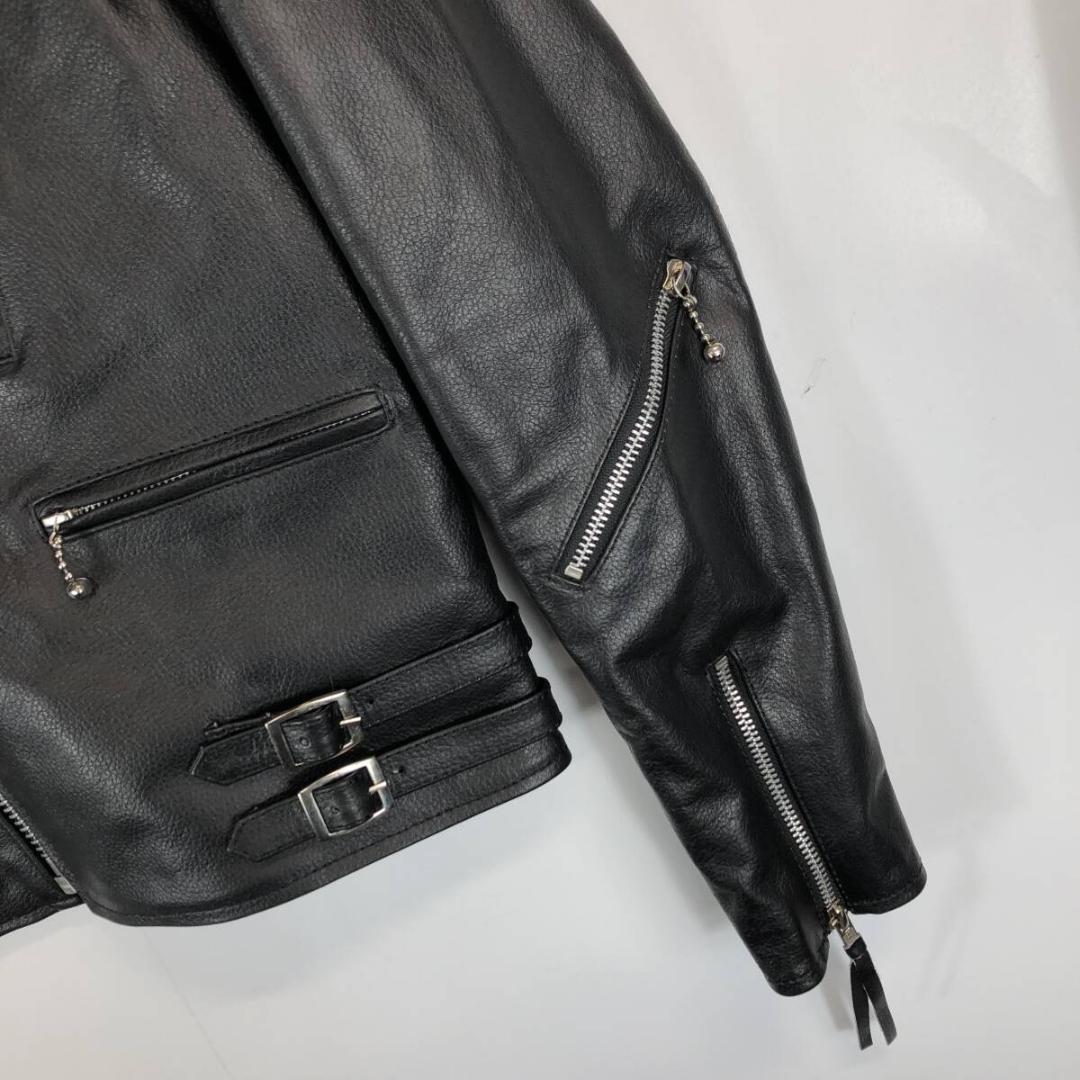 フリーダムレザー 革ジャン メンズ ダブルライダースレザージャケット