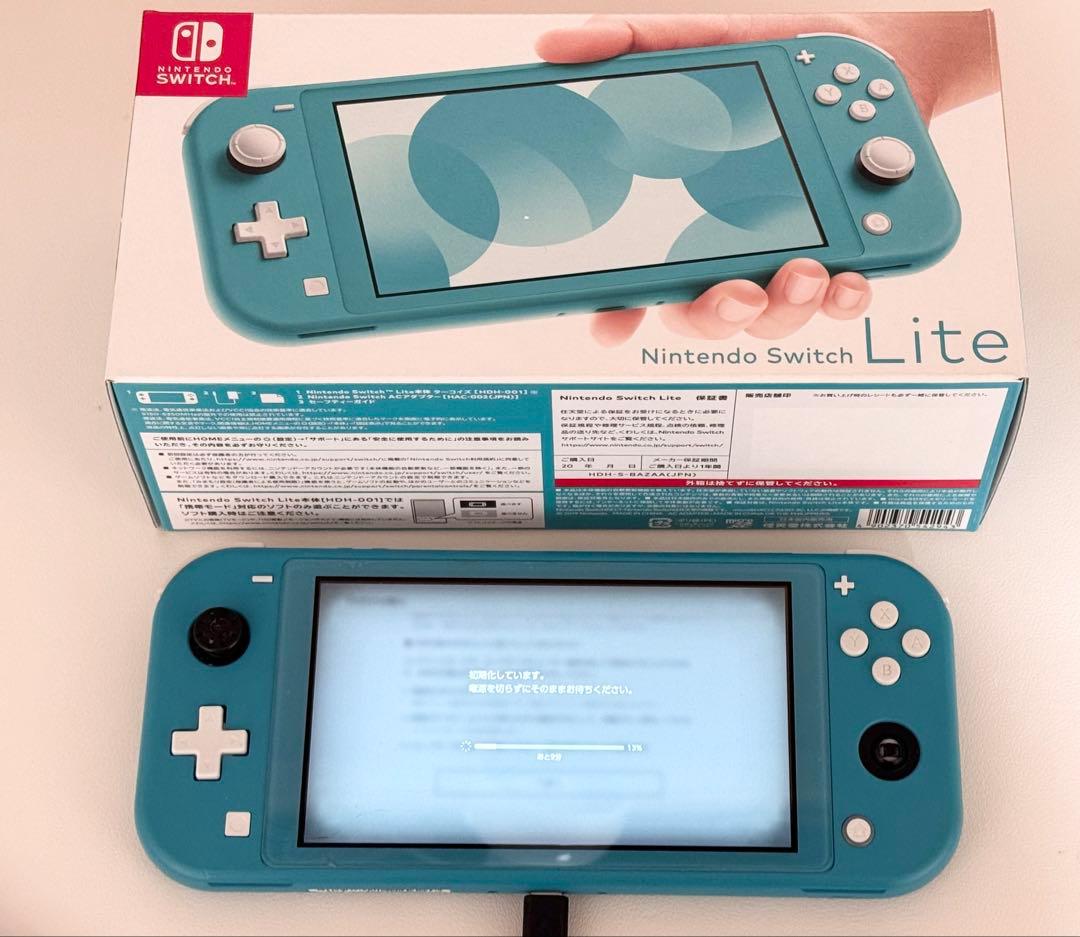 難あり 任天堂　Switch Lite ターコイズ 本体　スイッチ　ライト