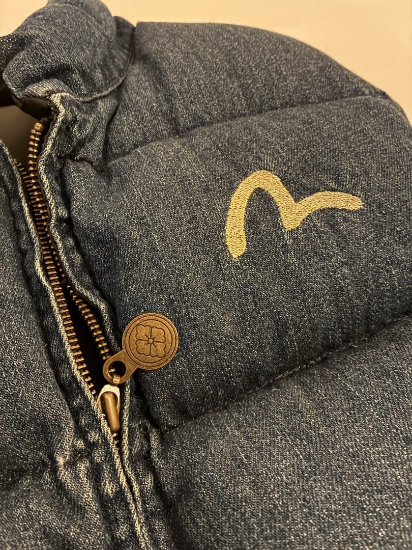 EVISU デニムダウンベスト❗️
