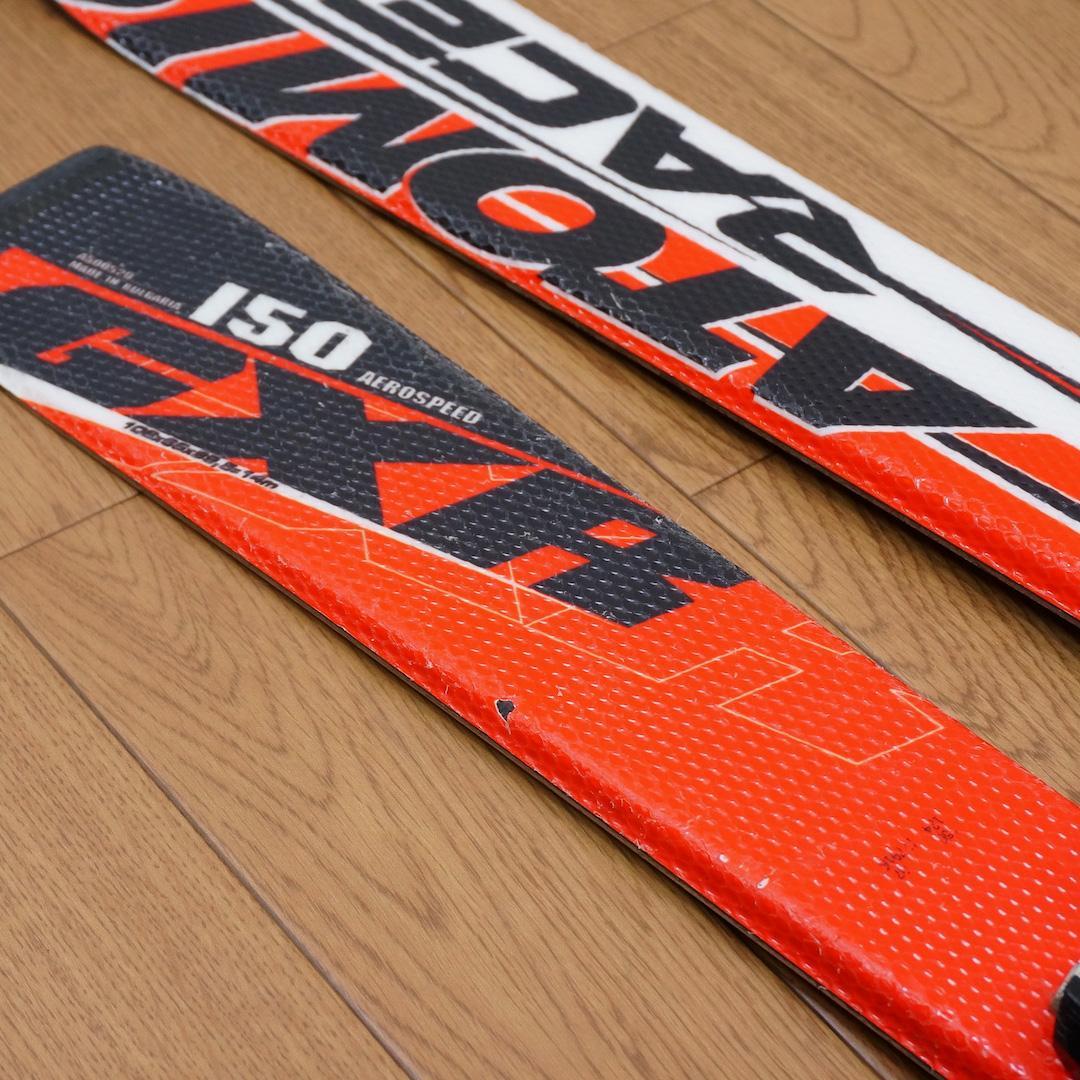 メンテ済 150cm 靴25～25.5cm ATOMIC カービングスキーセット