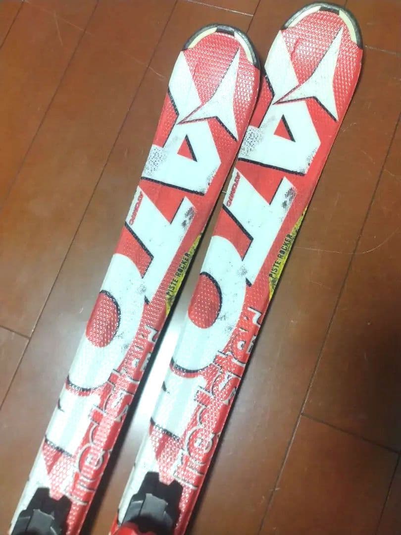 【状態良好☆】130cm　ATOMICスキー板セット♪　送料無料！