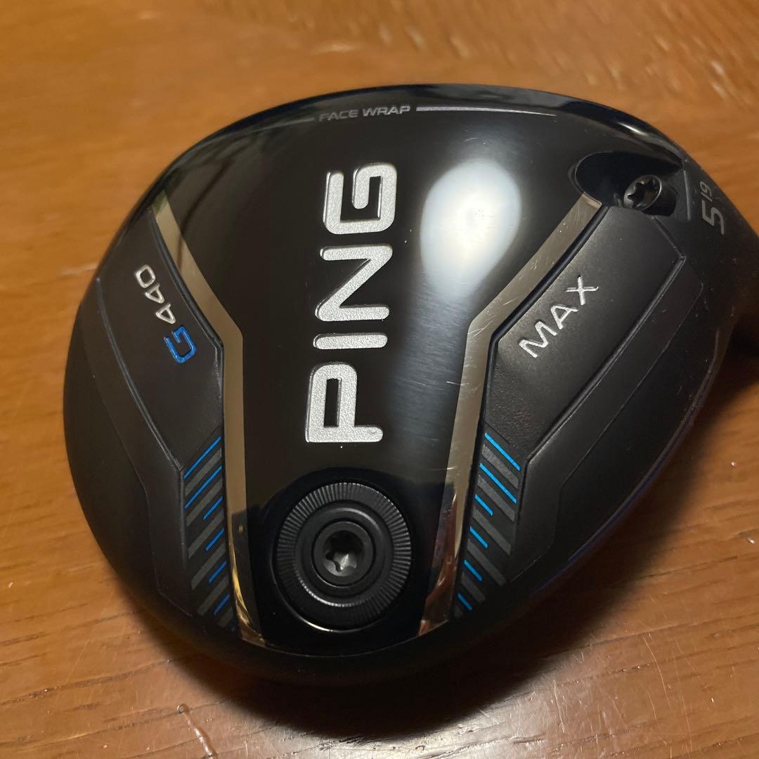 PING G440 MAX 5番ウッド　ヘッド＋ヘッドカバー