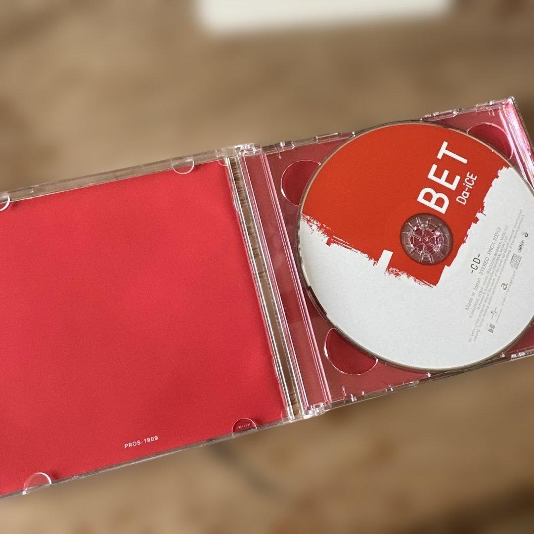 Da-iCE BET CD DVD 【FCファンクラブ限定盤】