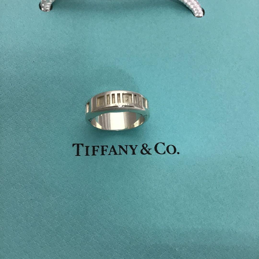 ❣️ティファニーTiffany & Co. ❣️アトラスリング　シルバーリング15号