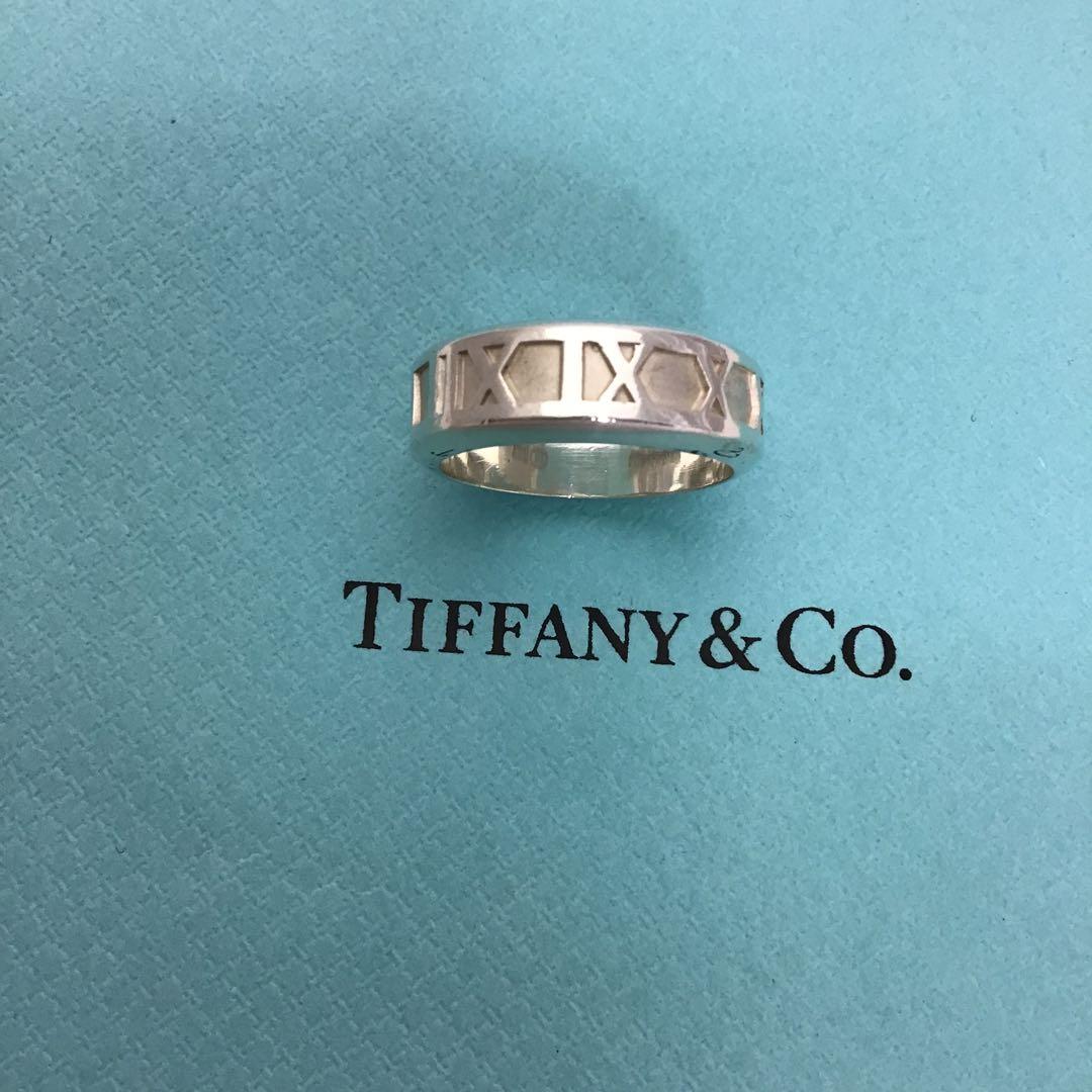 ❣️ティファニーTiffany & Co. ❣️アトラスリング　シルバーリング15号
