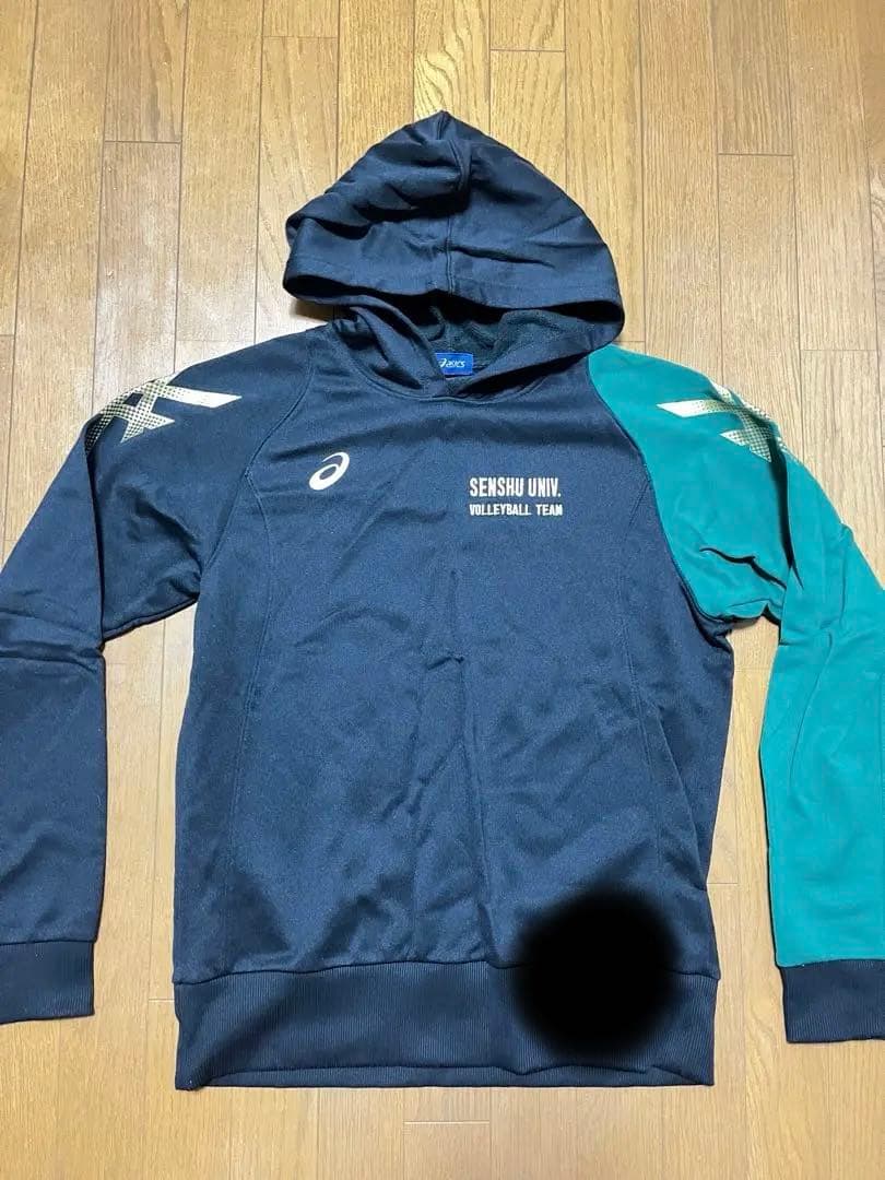 専修大学バレーボール部　スウェット　練習着