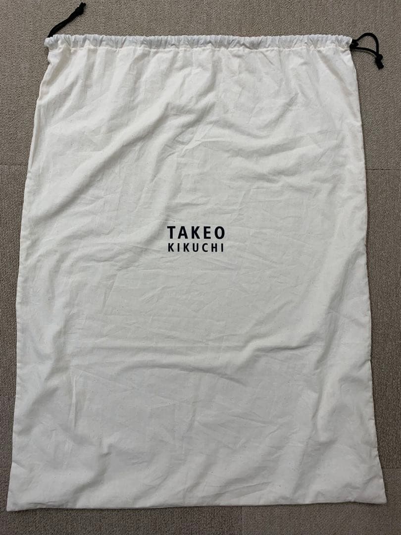 [タグ付き] タケオキクチ　グレー レザー トートバッグ