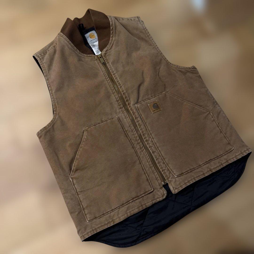 【Carhartt】ダック アクティブベスト M