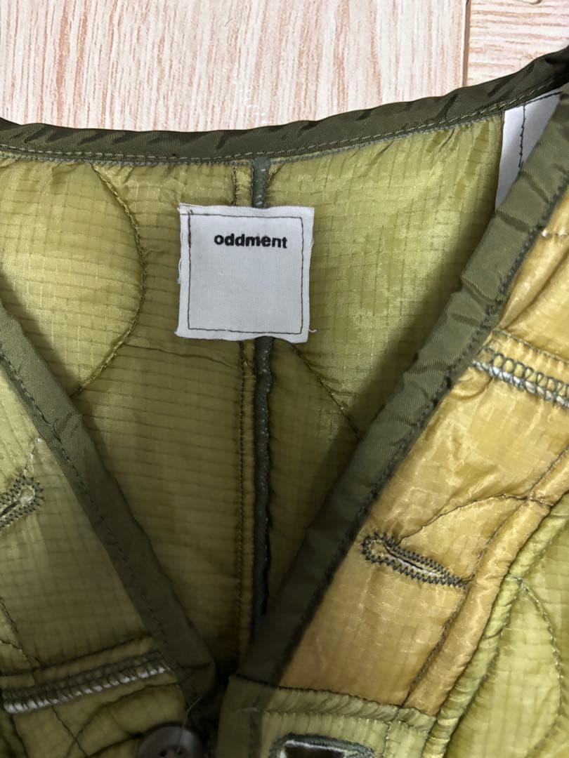 ジャケット・アウター oddment QUILTING VEST