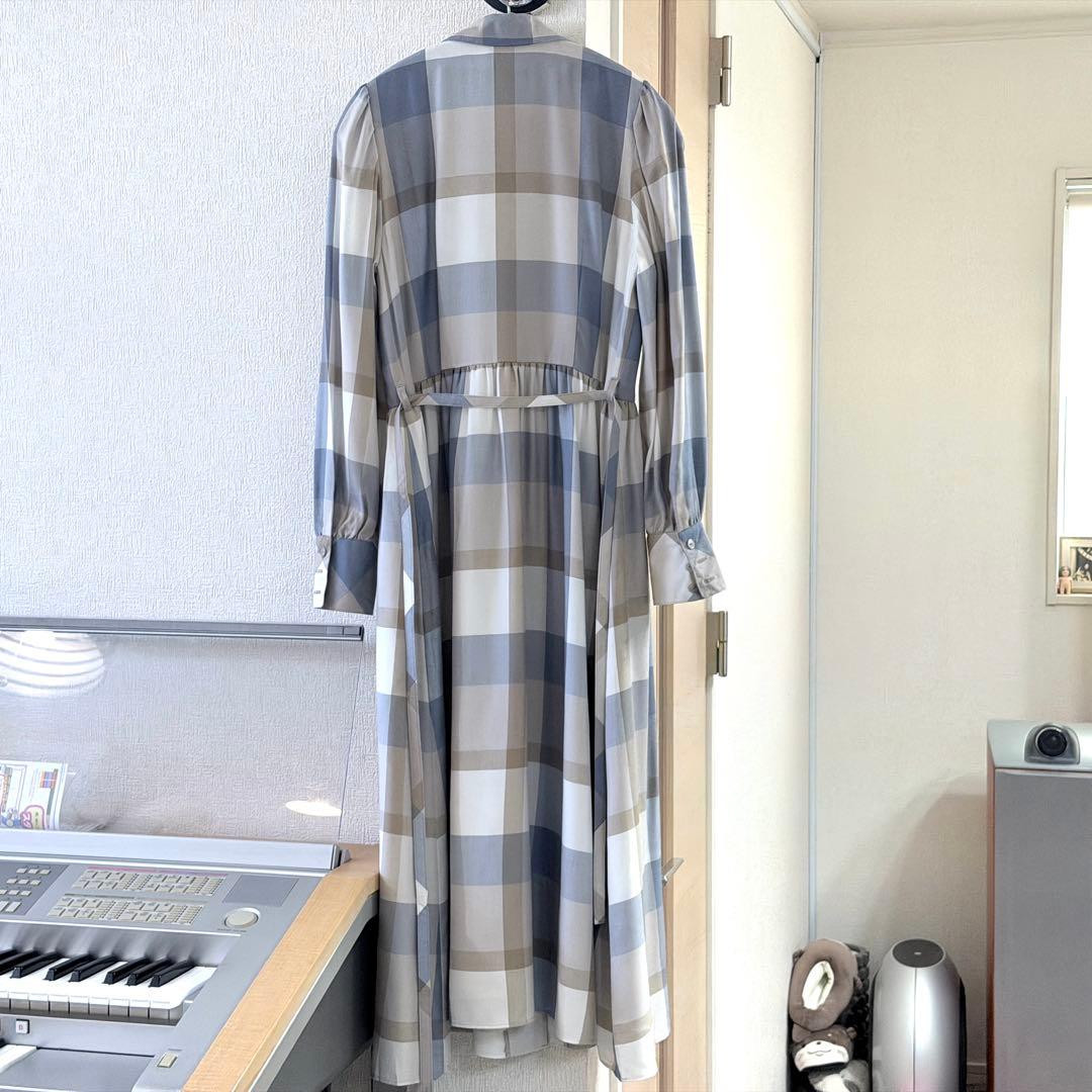 【美品】BLUE LABEL シャツワンピース マキシ丈