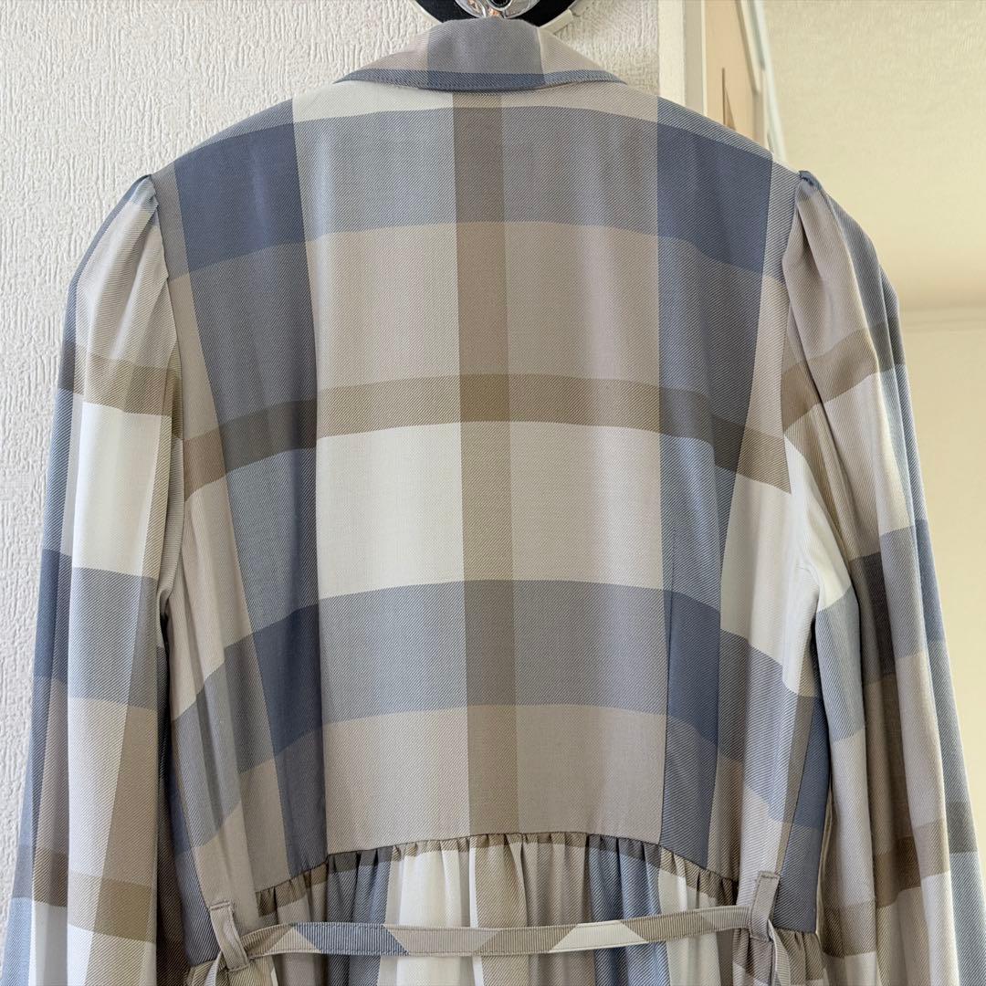 【美品】BLUE LABEL シャツワンピース マキシ丈
