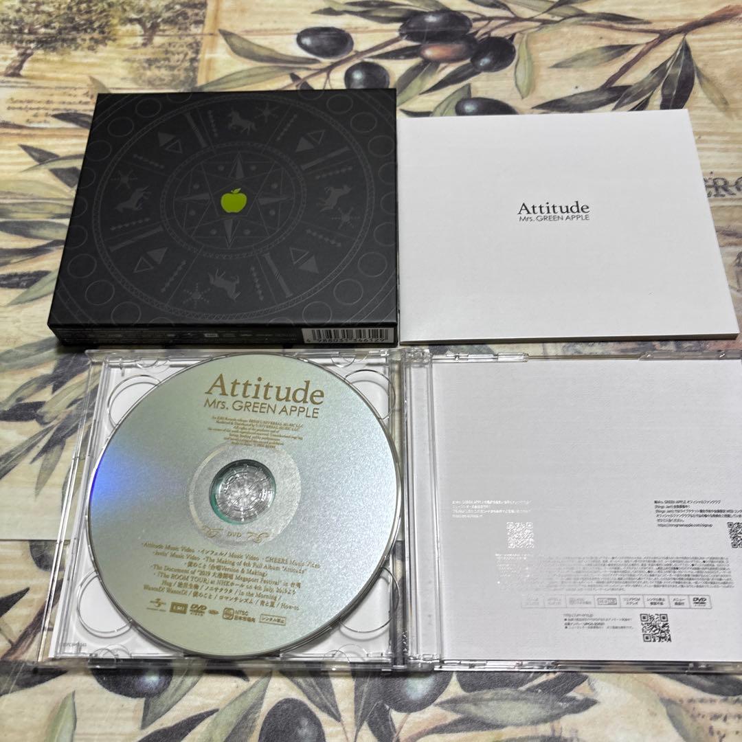 正規品Attitude（初回限定盤）DVD付きCD