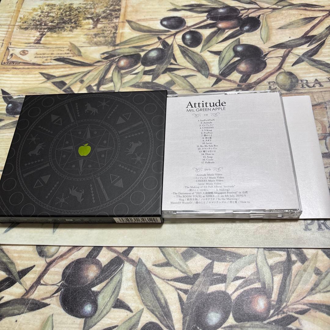 正規品Attitude（初回限定盤）DVD付きCD