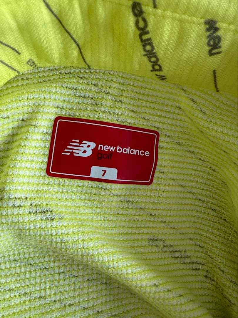 new balance ゴルフポロシャツ