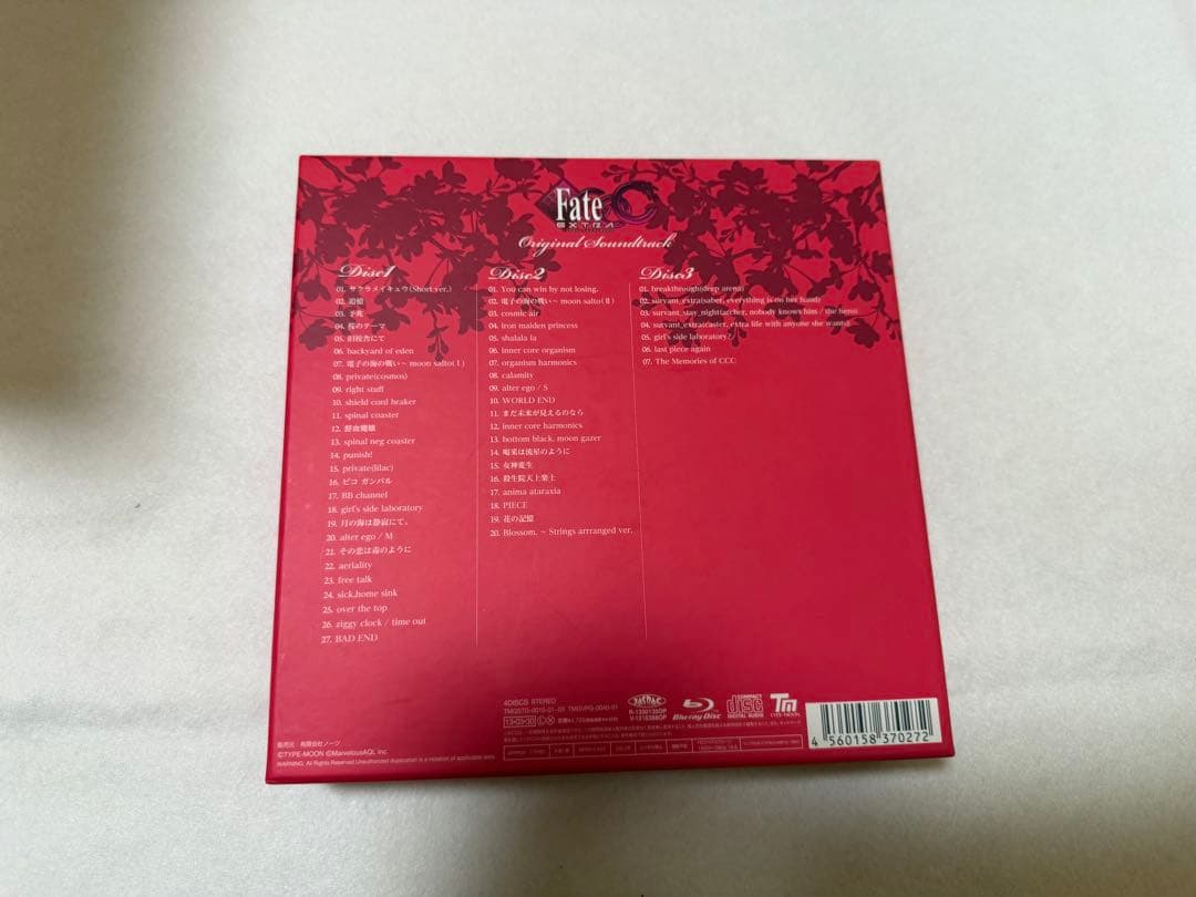 「Fate/EXTRA CCC」Original soundtrack