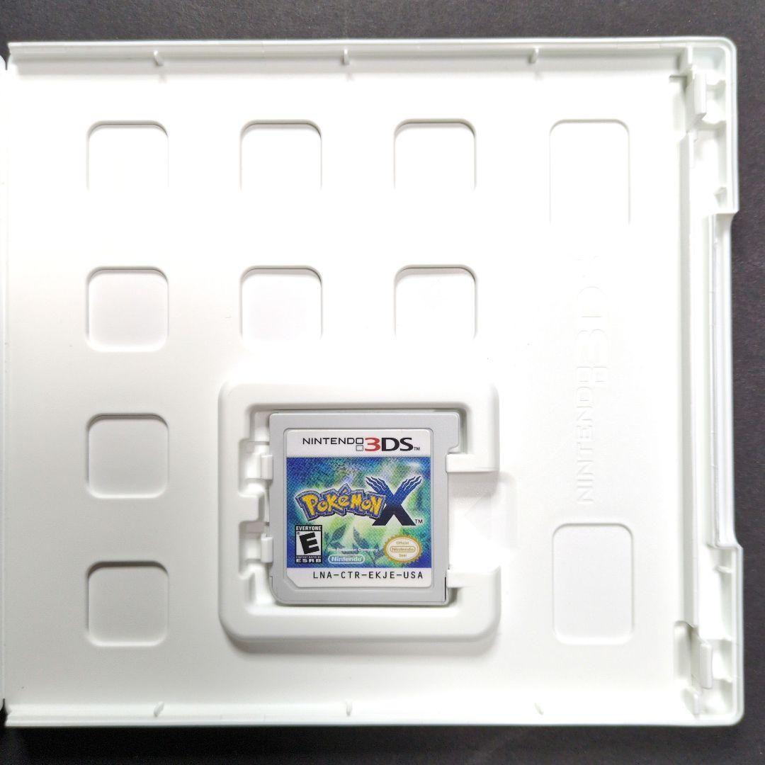 【箱・説明書付き】（北米版）ポケットモンスターX 　動作確認済み