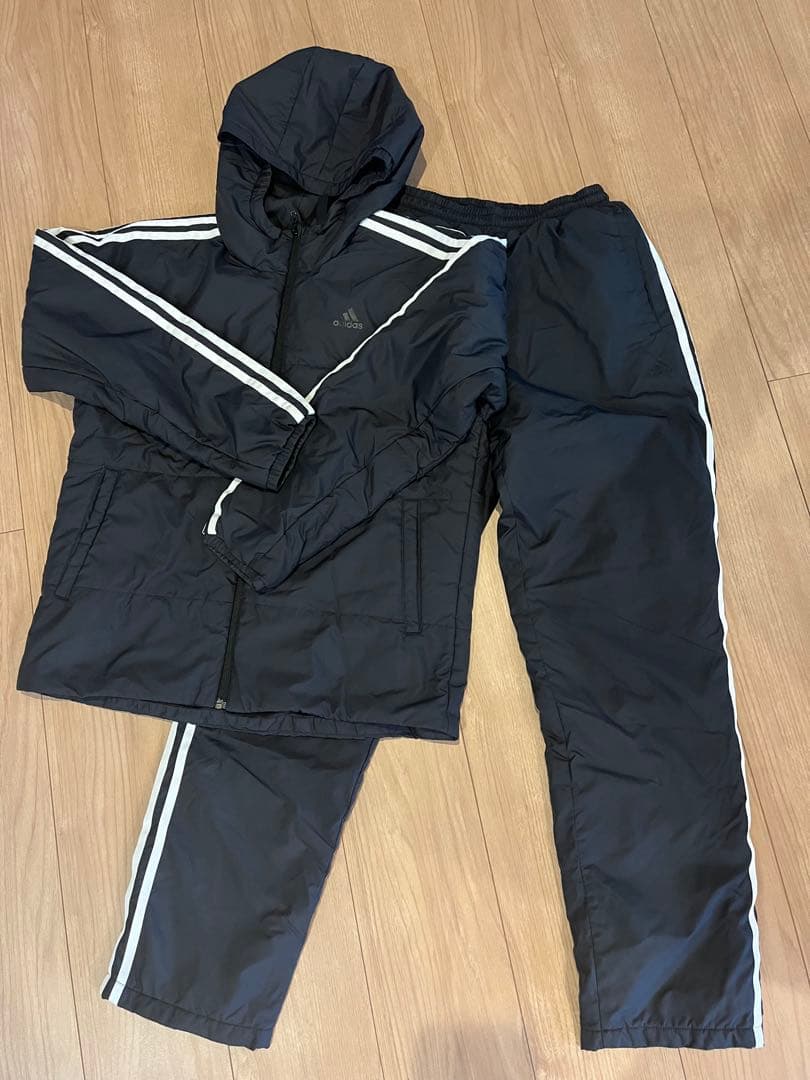 adidas アディダス レディース アウター 3ストライプ フード