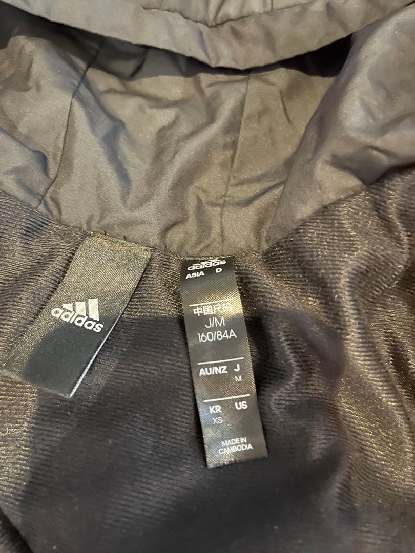 adidas アディダス レディース アウター 3ストライプ フード