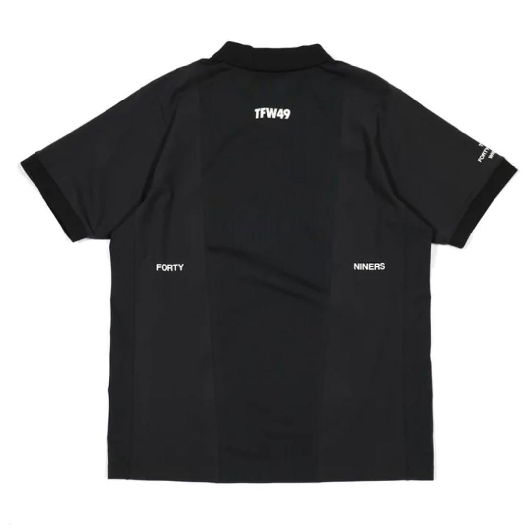 TFW49 LUXURY REGULAR POLO ブラック L