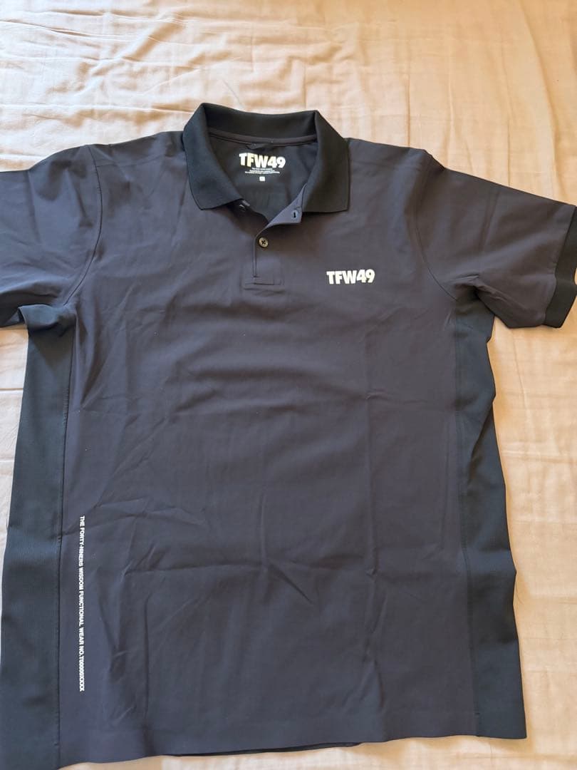 TFW49 LUXURY REGULAR POLO ブラック L
