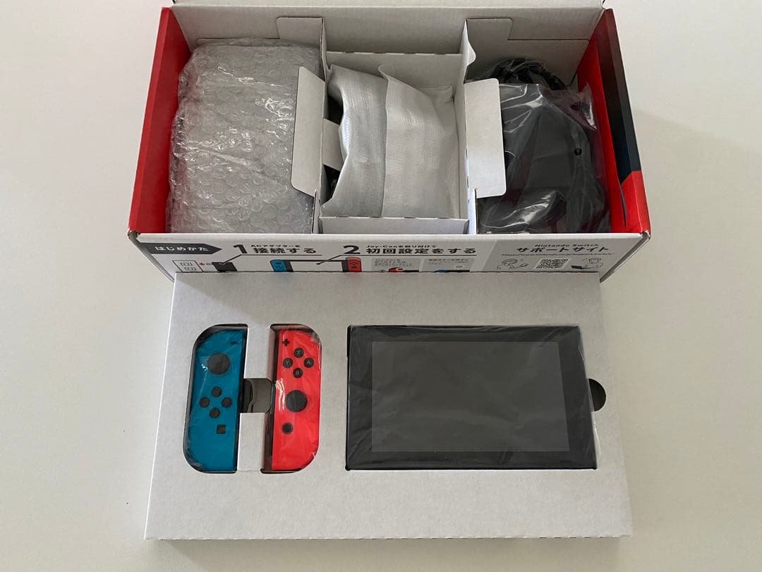 Nintendo Switch switch ネオンブルー/ネオンレッド 本体