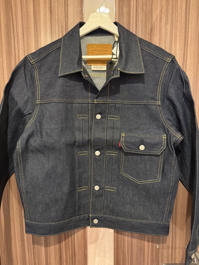 新品未使用　LEVI’S(R) / TYPE１トラッカージャケット リジッド　S