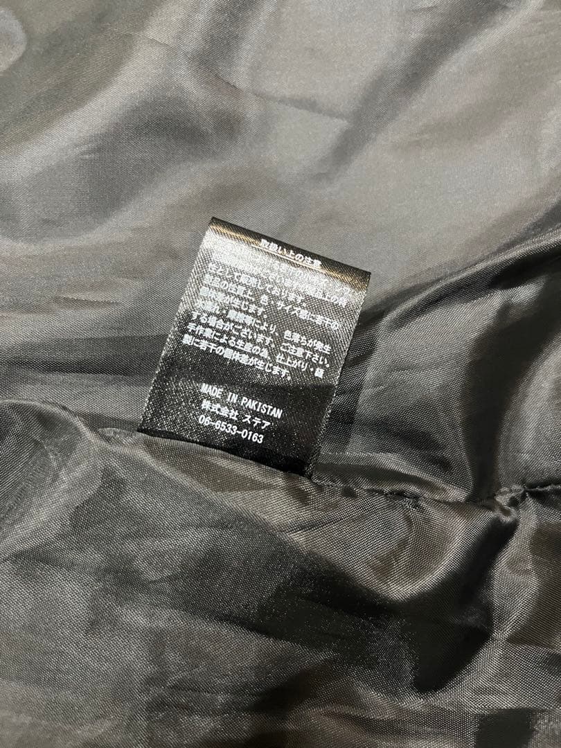 GUARANTEED 羊革Lサイズ　ダブルレザージャケット ブラック