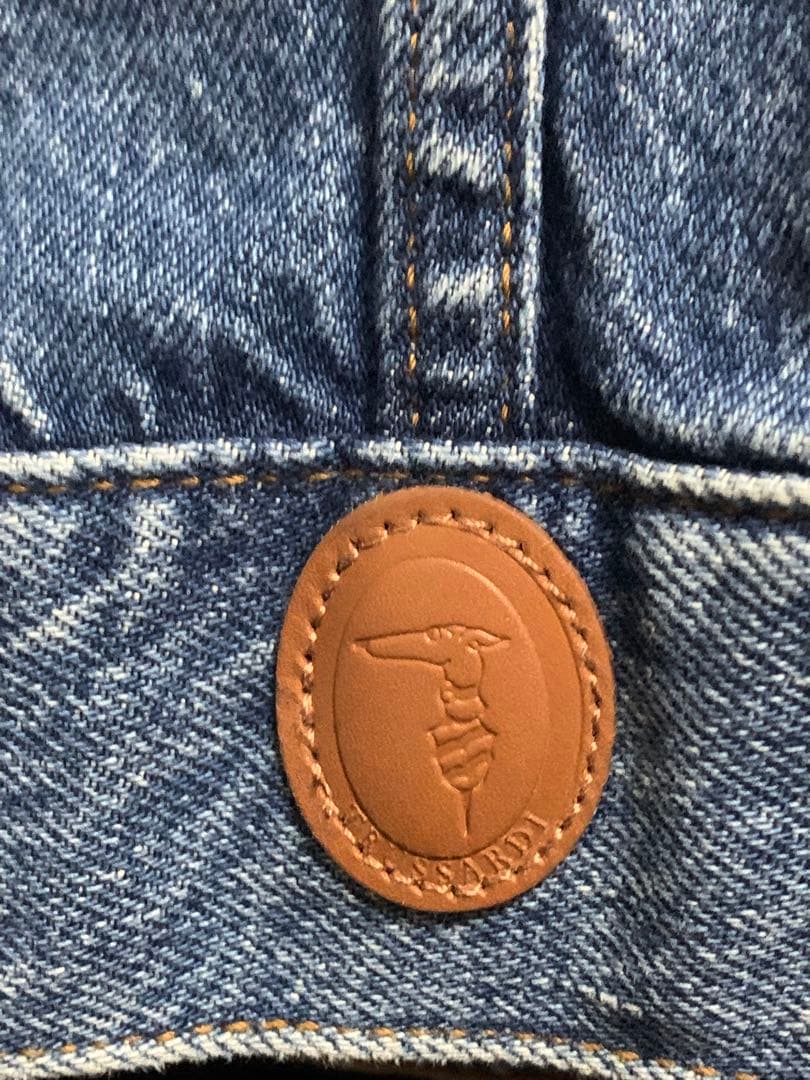 TRUSSARDI デニムジャケット Lサイズ 新品タグ付き