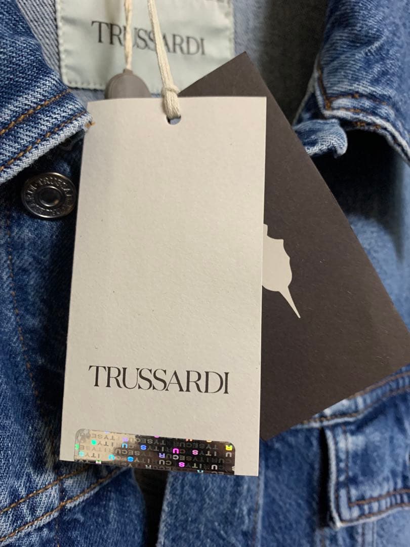 TRUSSARDI デニムジャケット Lサイズ 新品タグ付き
