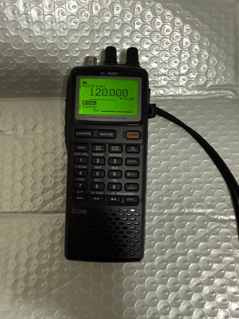 t*y様 ICOM IC-R20 広帯域 ハンディレシーバー