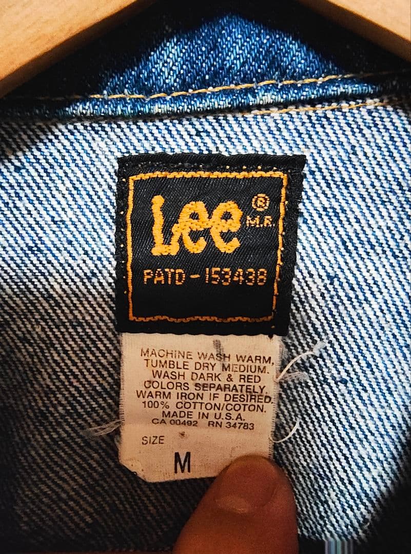 Lee デニムジャケット USA製