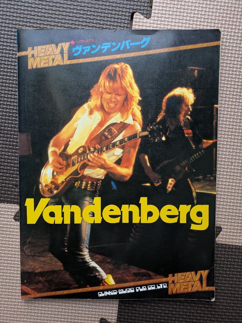 希少！ヴァンデンバーグスコアCD2枚.DVD LIVE IN JAPAN1984