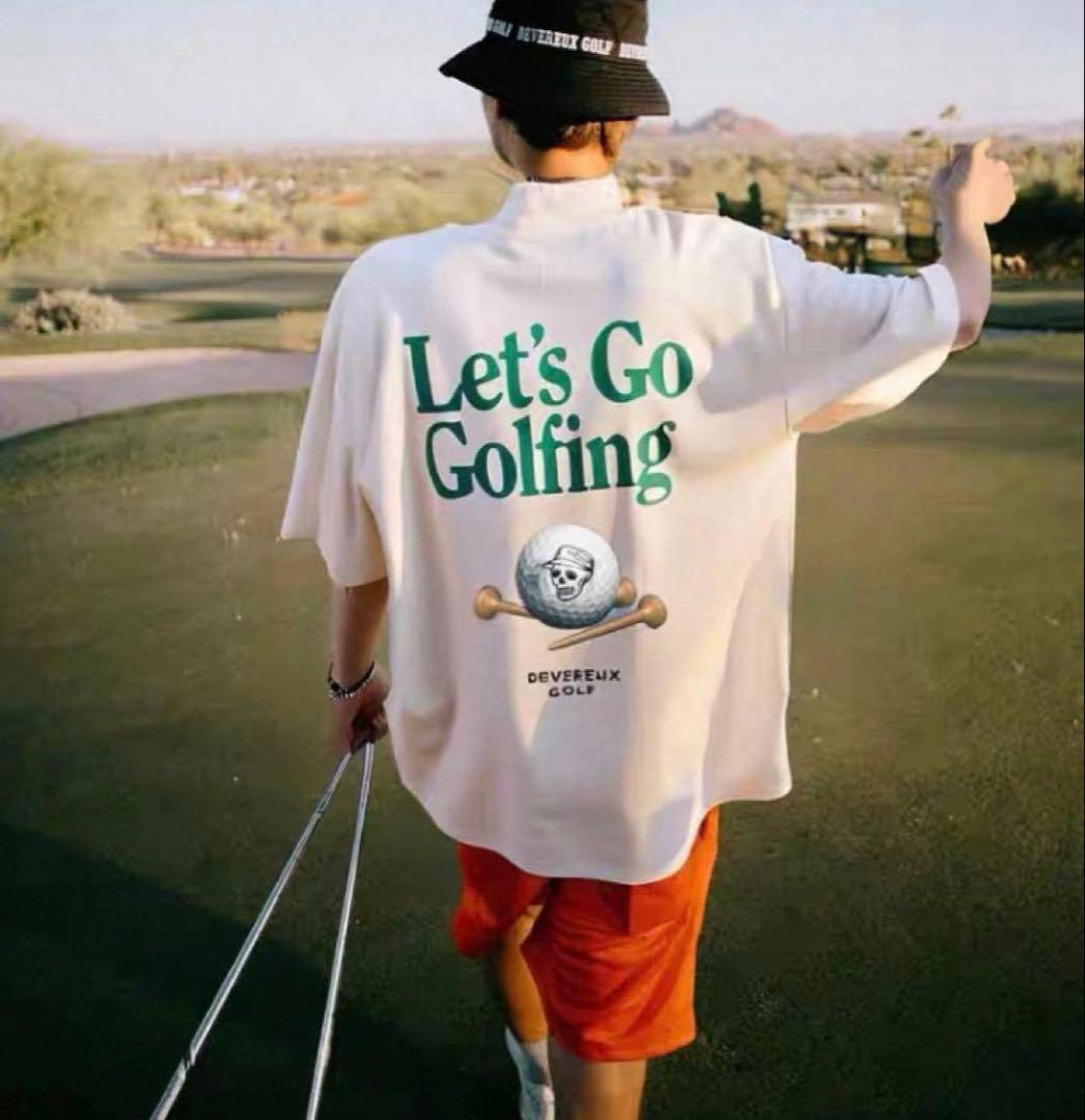 DEVERAUX GOLF デヴァローゴルフ XL オーバーサイズTシャツ