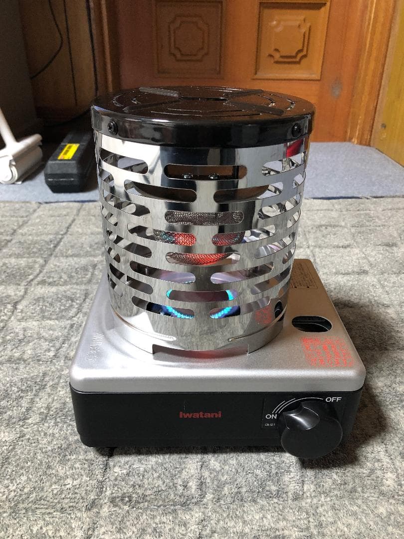 IWATANI カセットフー CB-IZ-1 卓上ガスストーブ兼ガスコンロ
